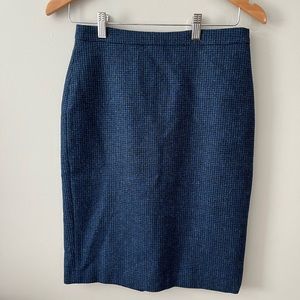 Womens blue skirt
